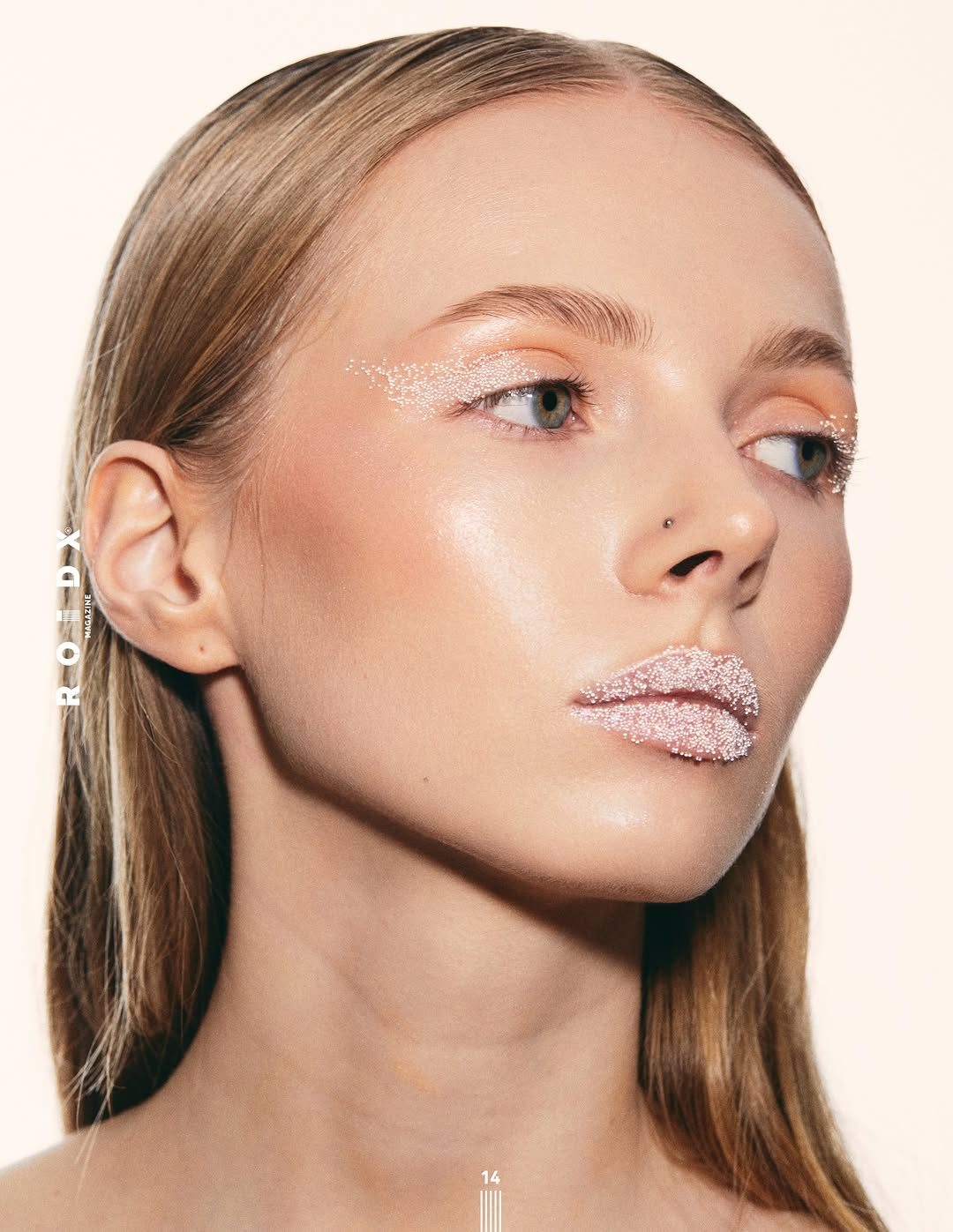 Beauty editorial ROLDX close-up – Klaudia Czech