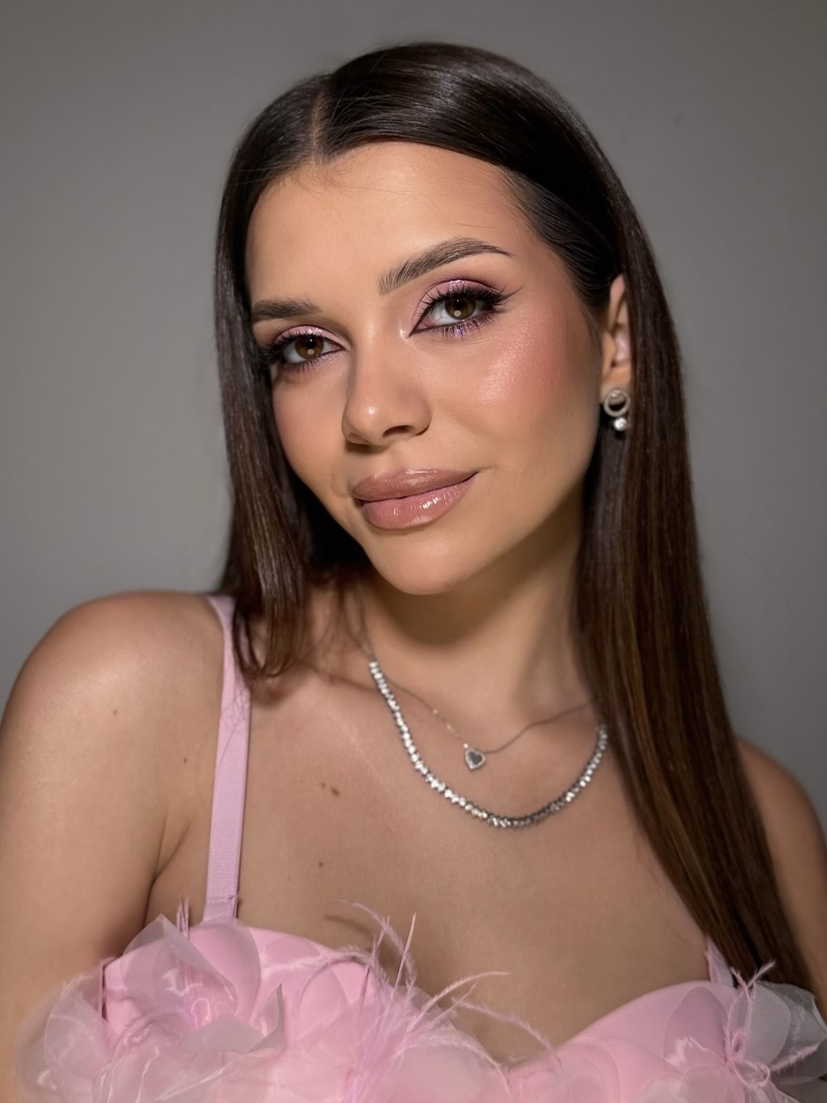 Makijaż pink glam – Klaudia Czech